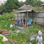 Mayor visiting allotment