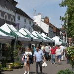 Stone High Street Market visitors