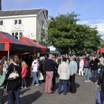 Stone High Street Market crowds