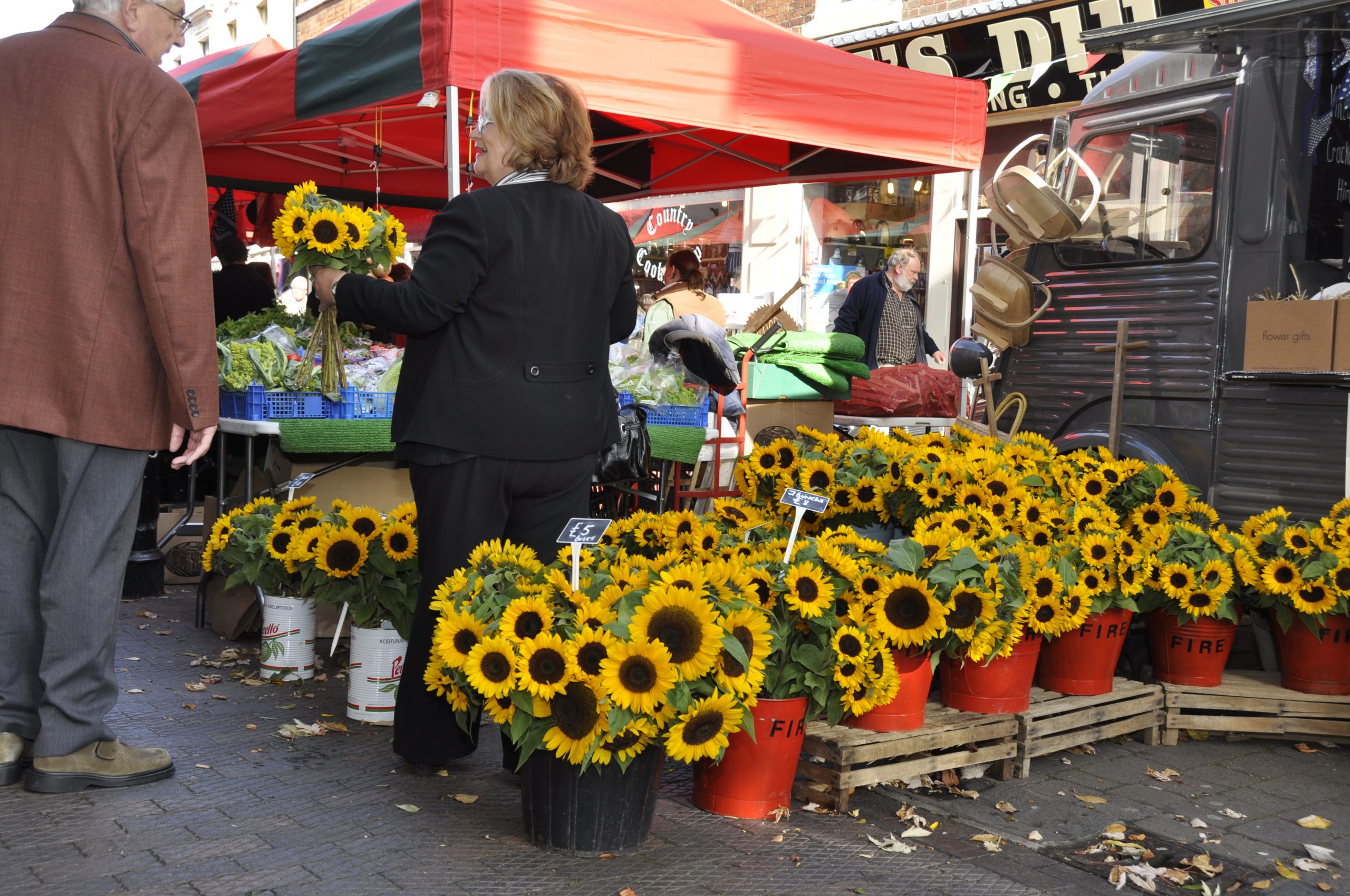 Stone High Street Market Flowers