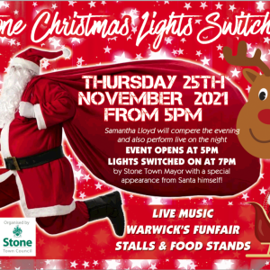 Stone Christmas Lights Switch On 2021