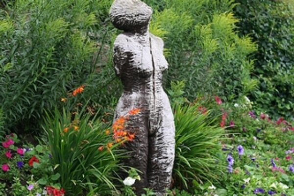 Christina monument on the Trent & Mersey Canal