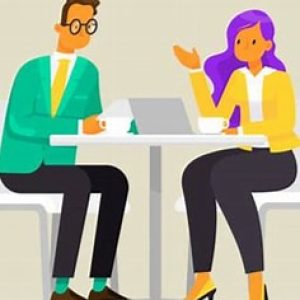 image of two people in a meeting