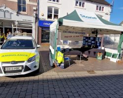 Stone Community First Responders in the High Street