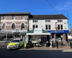 Stone Community First Responders in the High Street