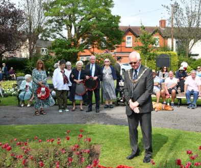 Burma Star Commemoration in Stonefield Park
