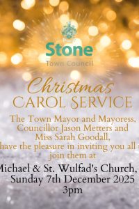 Details of Town Mayor's Carol Service 2025