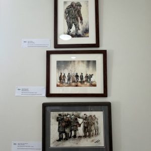 Artwork on display at Stone Heritage Centre