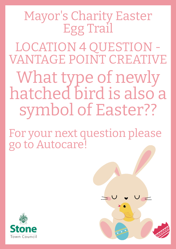 Easter Egg Trail Question Poster