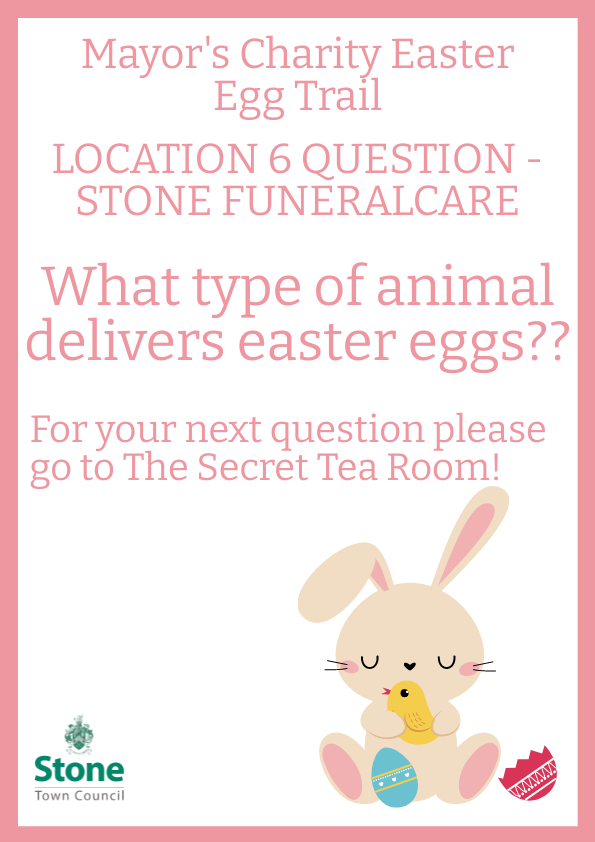 Easter Egg Trail Question Poster