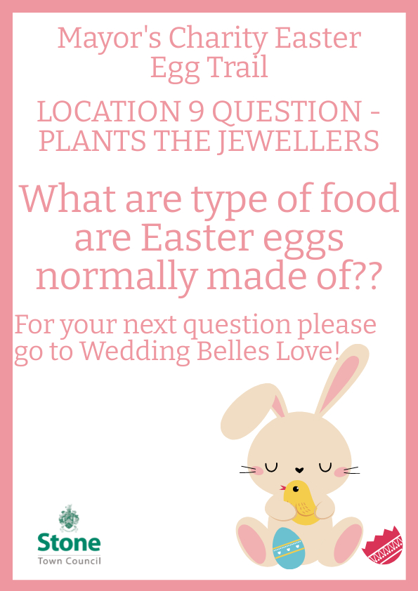 Easter Egg Trail Question Poster